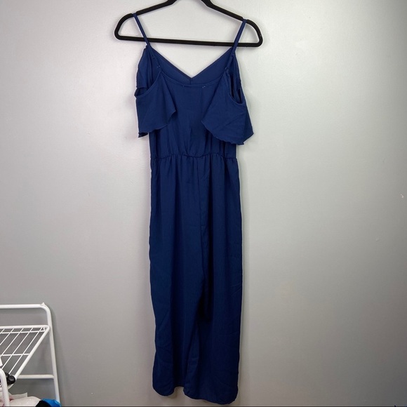 NW0T Bailey Blue womens navy cold shoulder XS - Picture 3 of 7